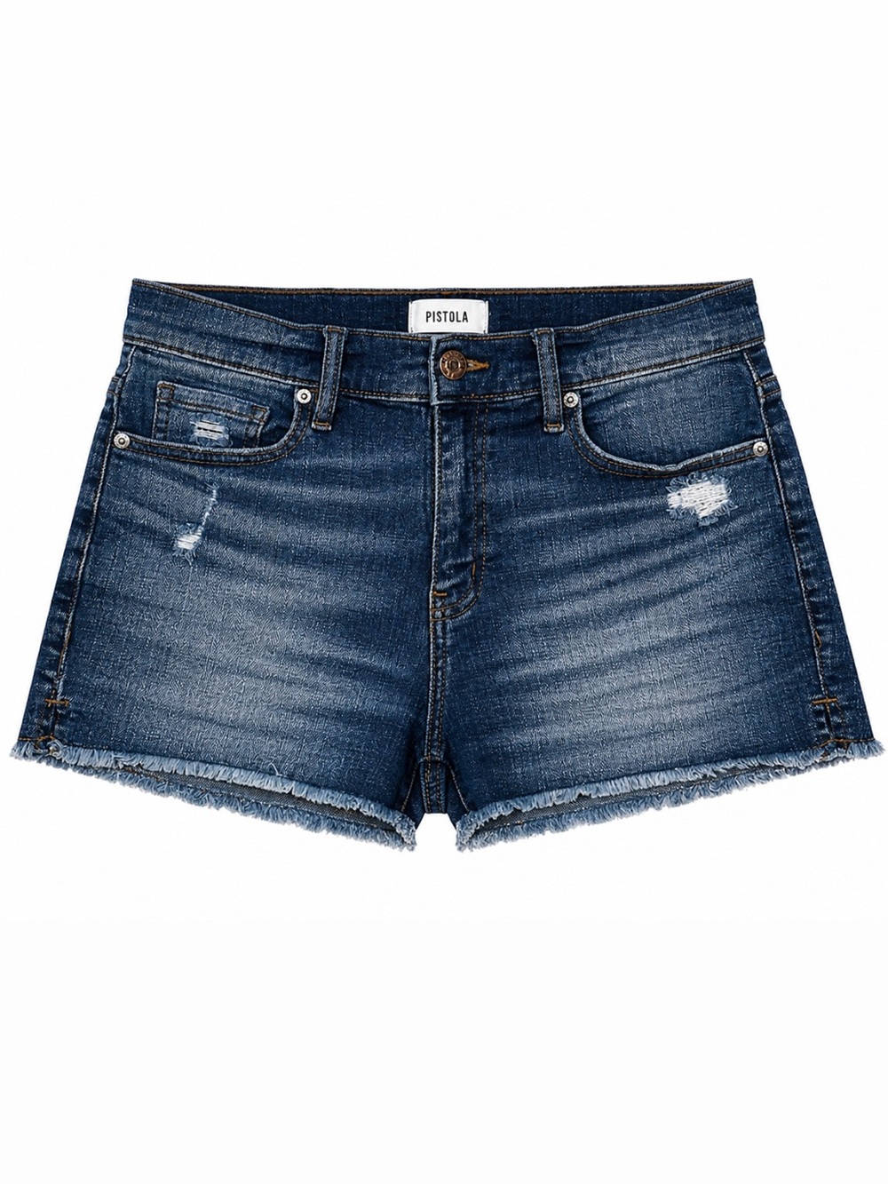 Pistola Distressed Denim Shorts - Size 26